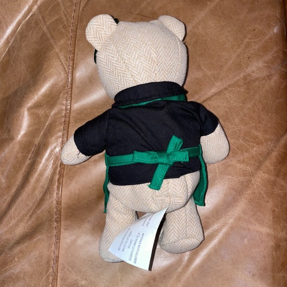 NIB NWT Starbucks® 121st Edition Bearista® Collectible Bear, Green Apron - Picture 3 of 10